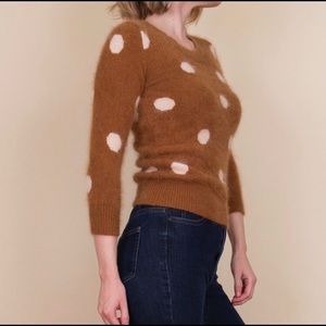 Madewell polka dot sweater